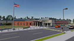 Rendering of the Santa Rosa County School District's K-8 School in Pace