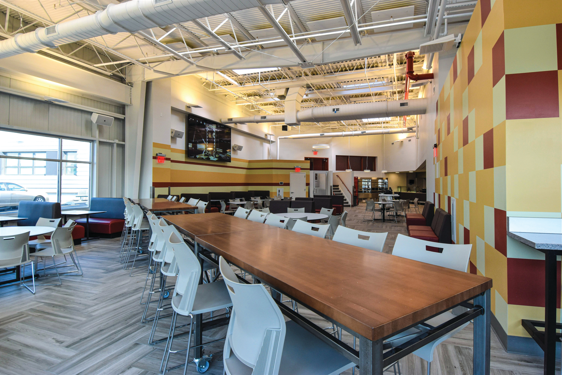 Vaughn College cafeteria