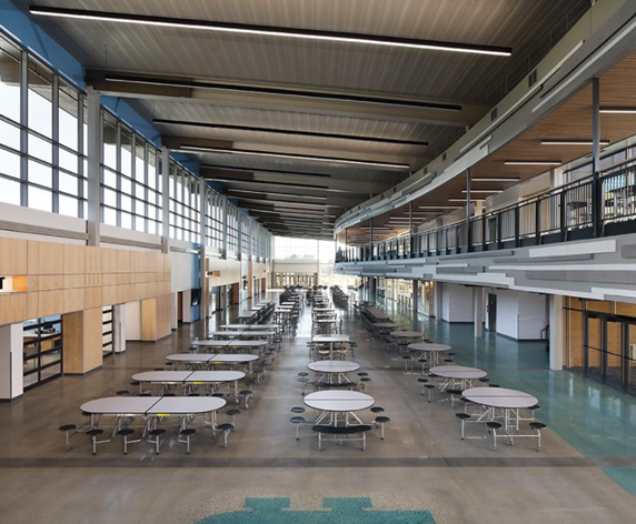 From the 2021 Educational Interiors Showcase Wisconsin Dells High