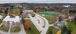 Becker College Campus aerial view Becker College Campus aerial view