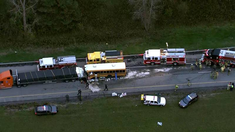 Pennsylvania bus crash on I-79