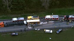 Pennsylvania bus crash on I-79 Pennsylvania bus crash on I-79