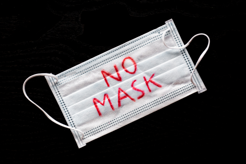 No mask