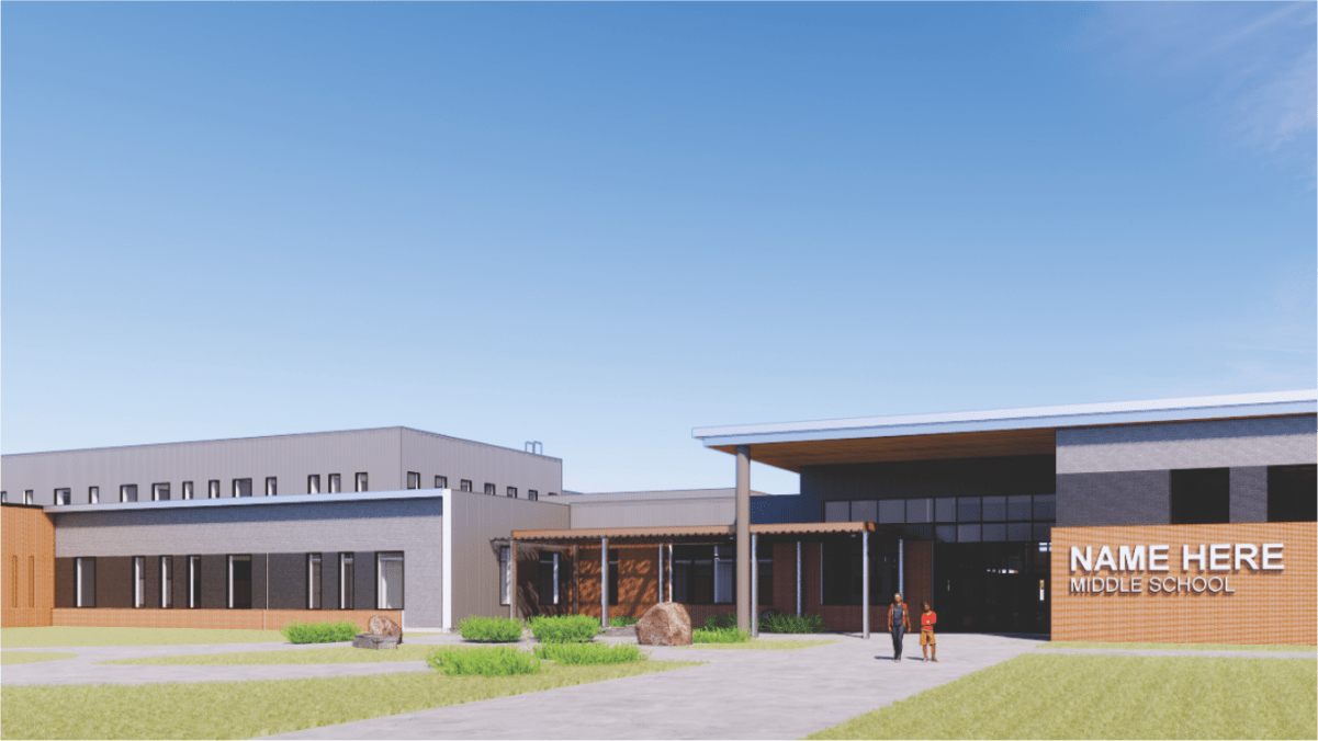 Platte County Middle School rendering