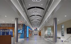 From the 2021 Educational Interiors Showcase: St. Mary's Episcopal School and Church of the Holy Communion Athletic & Wellness Center From the 2021 Educational Interiors Showcase: St. Mary's Episcopal School and Church of the Holy Communion Athletic & Wellness Center