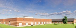 Stephen Decatur Middle School addition rendering Stephen Decatur Middle School addition rendering