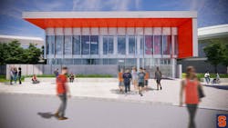 John A. Lally Athletics Complex rendering John A. Lally Athletics Complex rendering