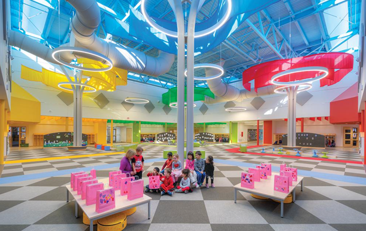 From the 2021 Educational Interiors Showcase Troy School District