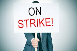 On strike On strike