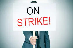 On strike On strike