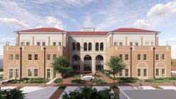 Rendering of the Academic Science Building at Texas Tech University