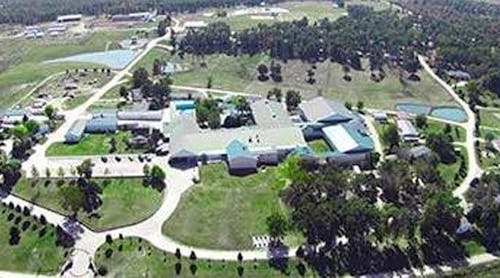 Aerial View Of Agape Boarding School In Stockton, Mo