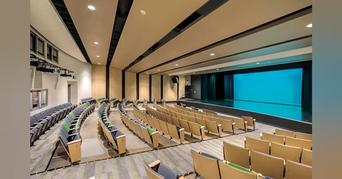 From the 2021 Educational Interiors Showcase: Cajon High School Theater ...