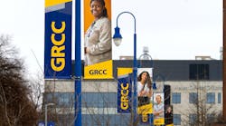 GRCC Community College signs