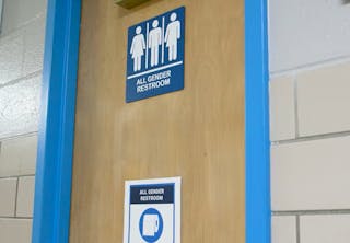 ADA restroom signs