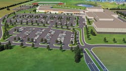 Minot (N.D.) district's new 9-12 high school rendering Minot (N.D.) district's new 9-12 high school rendering