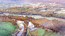 Princeton University Lake Campus Development Rendering