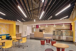 From the 2021 Educational Interiors Showcase: Watchung Hills Regional High School Learning Commons From the 2021 Educational Interiors Showcase: Watchung Hills Regional High School Learning Commons