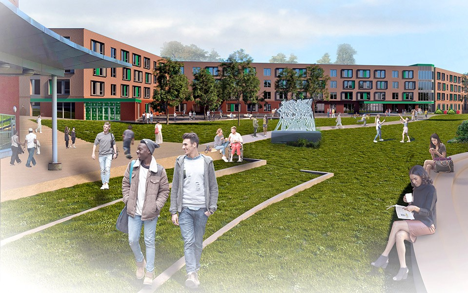 Eastern Michigan University Residence Hall Rendering 61eee17f1d5ad
