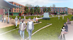 Eastern Michigan University residence hall rendering