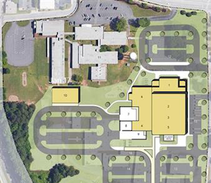 Henry County Schools STEM school location rendering