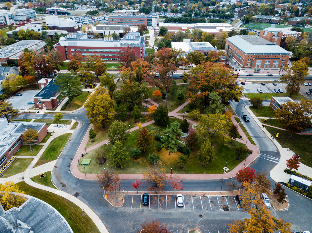 Rowan University Campus Aerial View 61d5d27889236