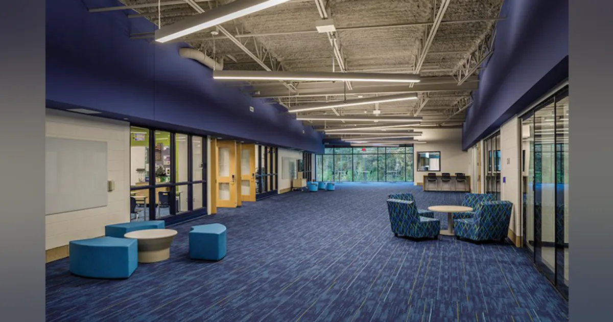 From the 2021 Educational Interiors Showcase Sparta Middle School