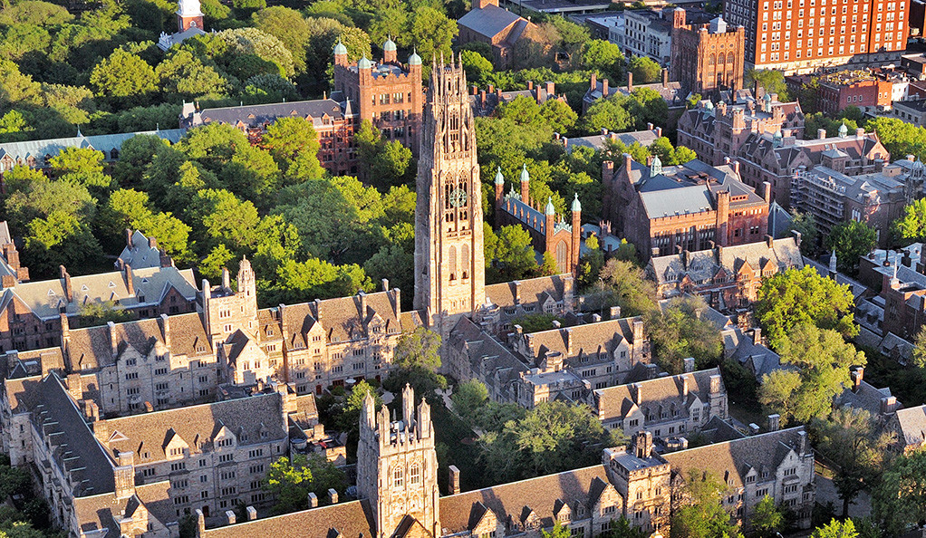Yale University Aerial View 61deebed9d185