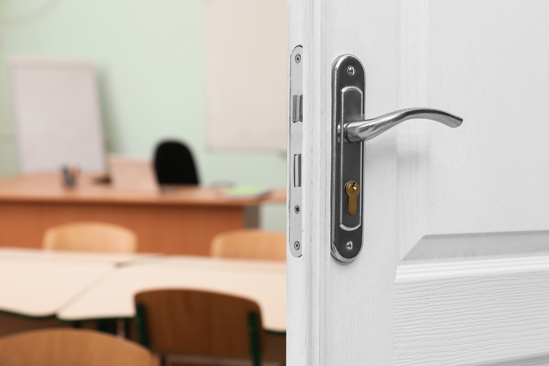 classroom door