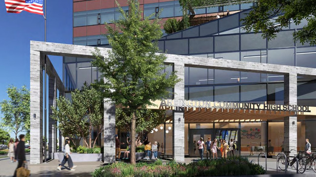 Arlington Community High School Rendering 6219068d0b794