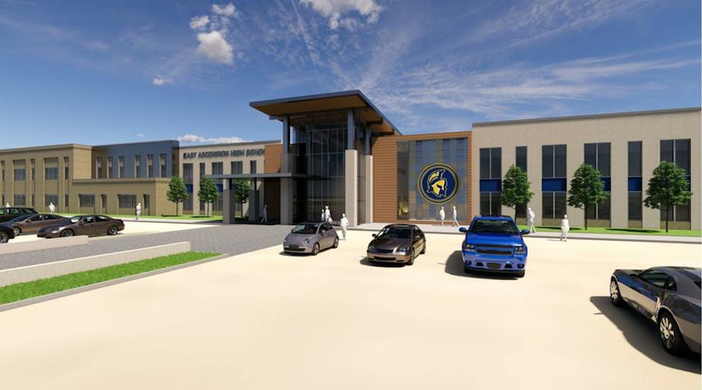 East Ascension High School rendering