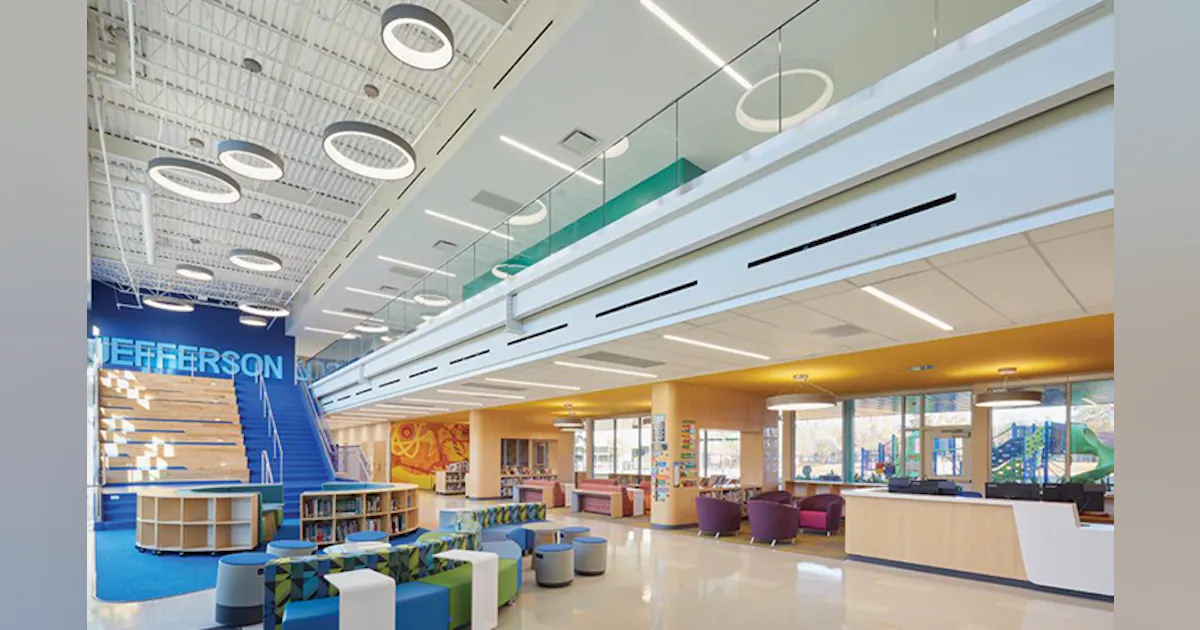 From the 2021 Architectural Portfolio Jefferson Terrace Elementary