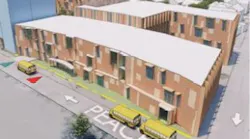 Providence Rhode Island school at former hospital site