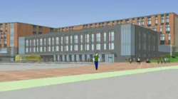 Crown High School rendering