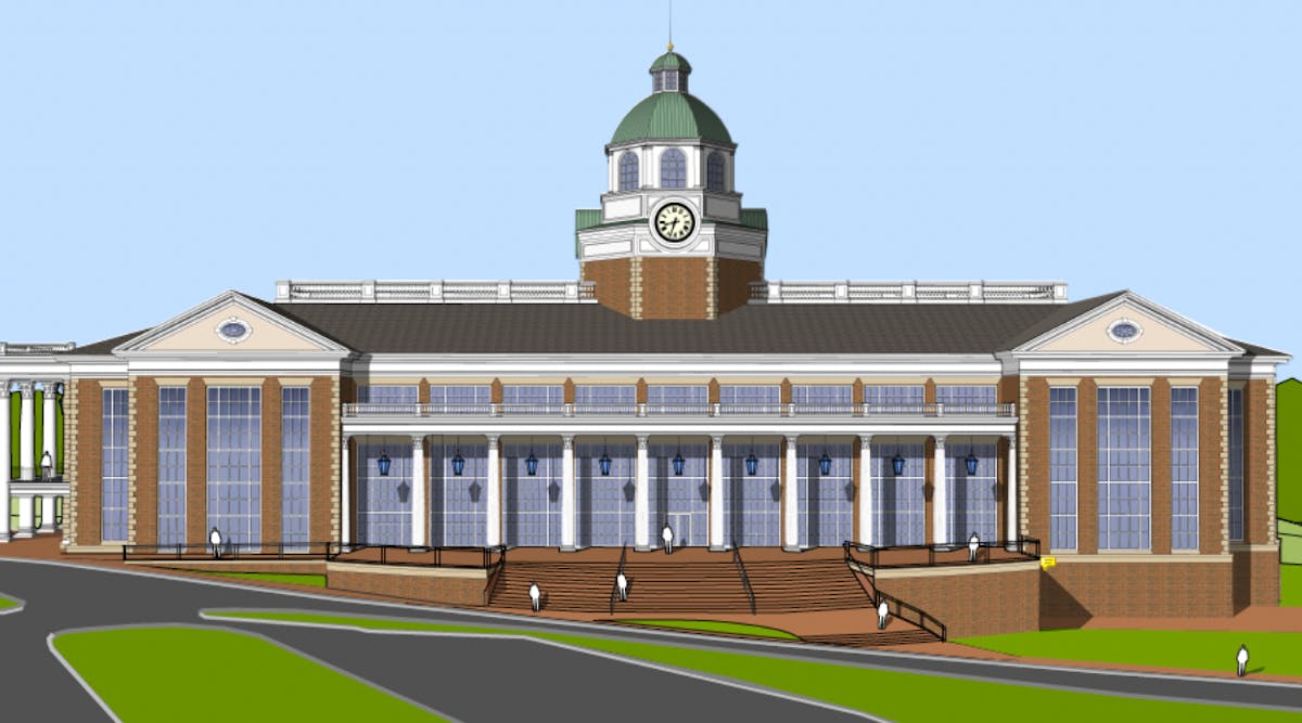 High Point Library rendering