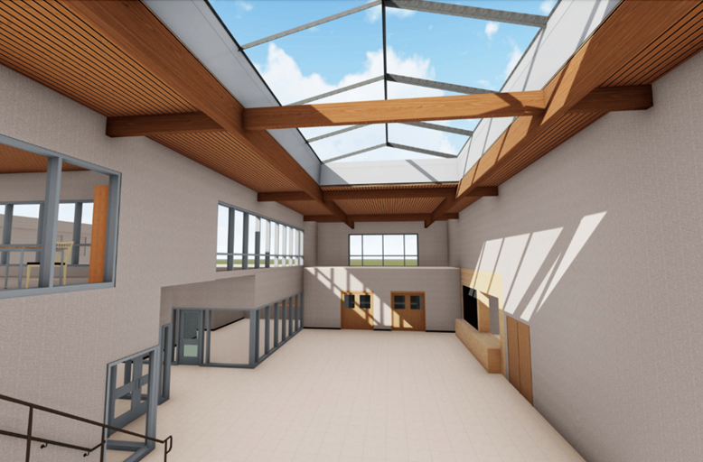 Mount Desert Island High School in Bar Harbor, Maine, is receiving major renovations American
