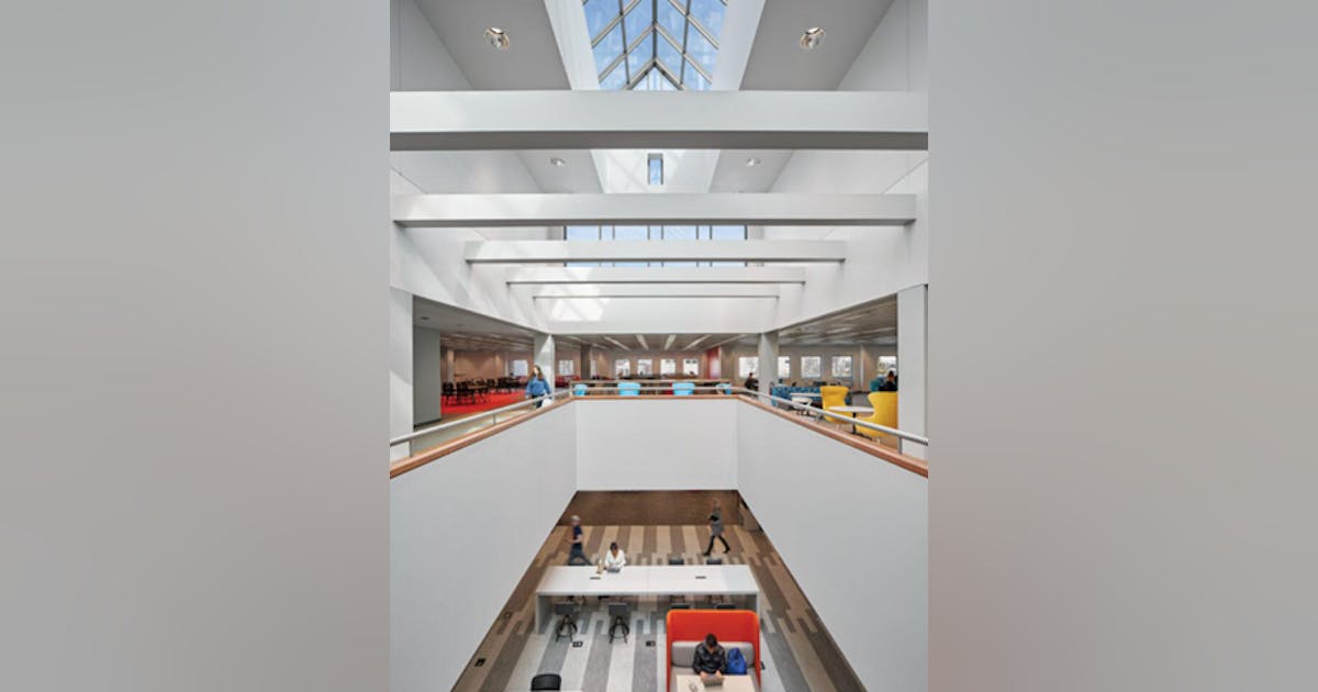 From the 2021 Architectural Portfolio Northeastern University, Snell