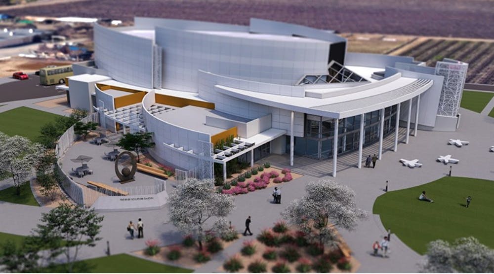 Reedley College McClarty Center for Fine and Performing Arts rendering