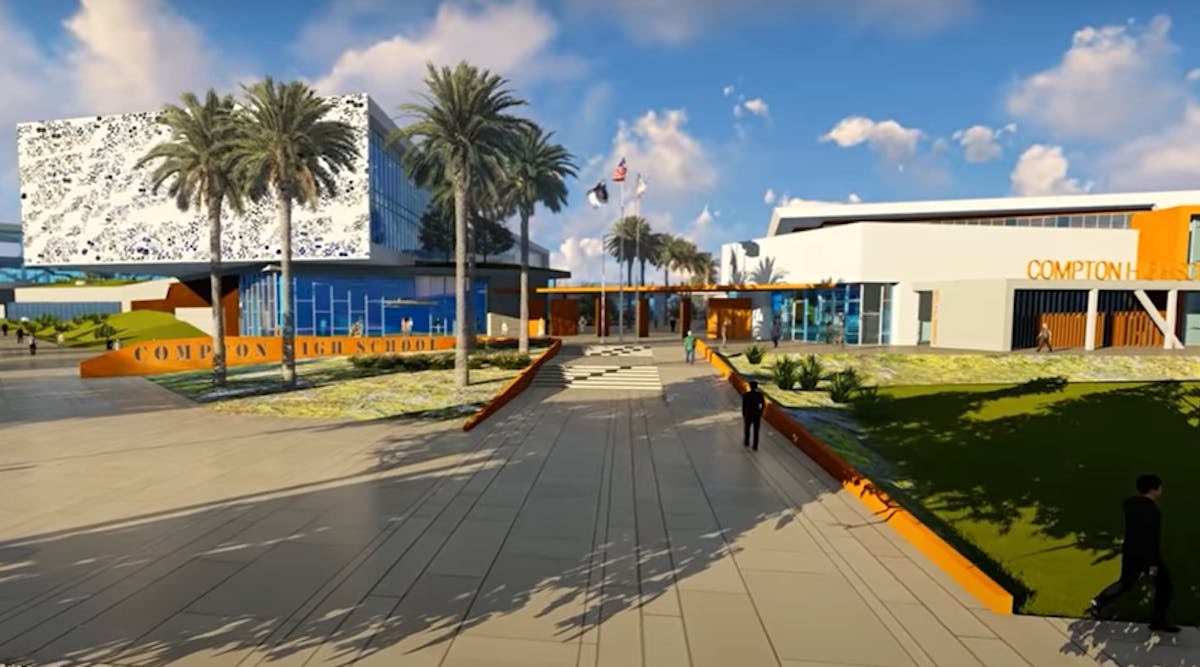 Compton High School rendering