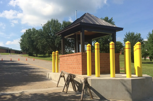 center at Tennessee high will serve as security checkpoint