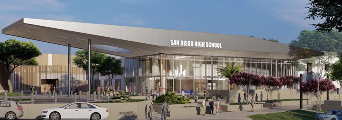 Renovation Begins At San Diego High School American School University   San Diego High School Rendering.62729a37d0f6f 