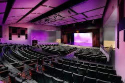 The performing arts center at Whale Branch Early College High School in Seabrook, S.C., provides opportunities for community use and a venue for touring musical and theatrical productions. The performing arts center at Whale Branch Early College High School in Seabrook, S.C., provides opportunities for community use and a venue for touring musical and theatrical productions.