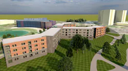 Eastern Michigan University residence hall renderings