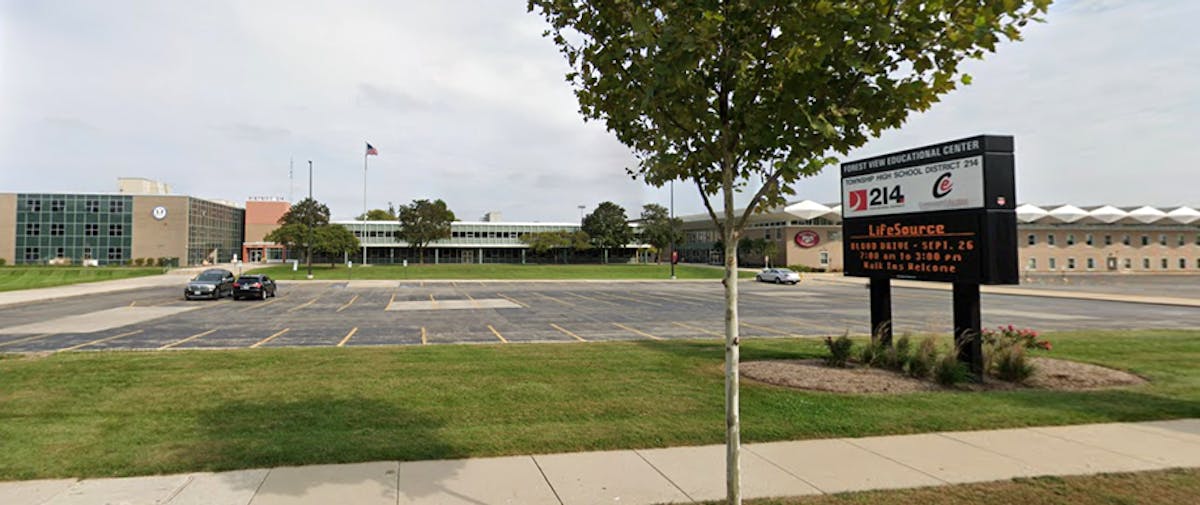 Forest View Education Center in Arlington Heights, Ill., is undergoing