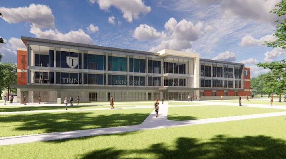 Trine University&apos;s Best Hall of Science addition rendering