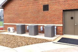 Some schools have upgraded the HVAC systems to combat Covid-19, but most report they have opted for lower-cost ventilation improvement strategies. Some schools have upgraded the HVAC systems to combat Covid-19, but most report they have opted for lower-cost ventilation improvement strategies.