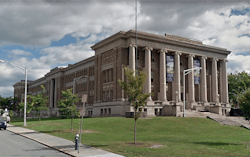The former Albany High School in Albany, N.Y., will become home to the University of Albany's College of Engineering and Applied Sciences. The former Albany High School in Albany, N.Y., will become home to the University of Albany's College of Engineering and Applied Sciences.