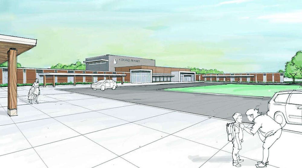 Highland Primary School rendering