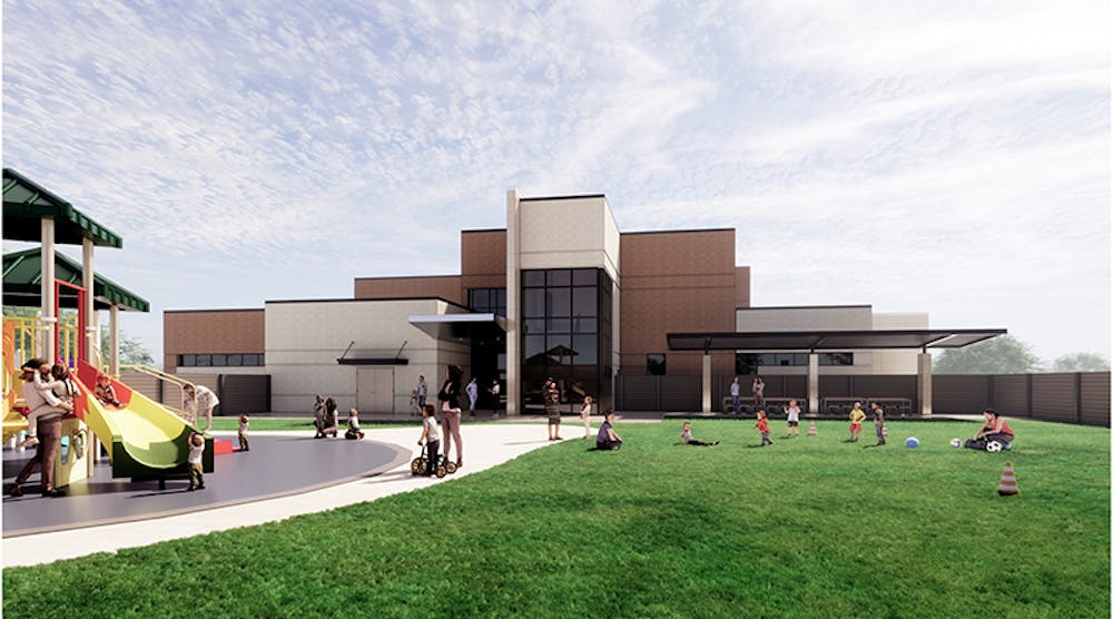 Midland College Pre-K Academy &amp; Center for Teaching Excellence rendering