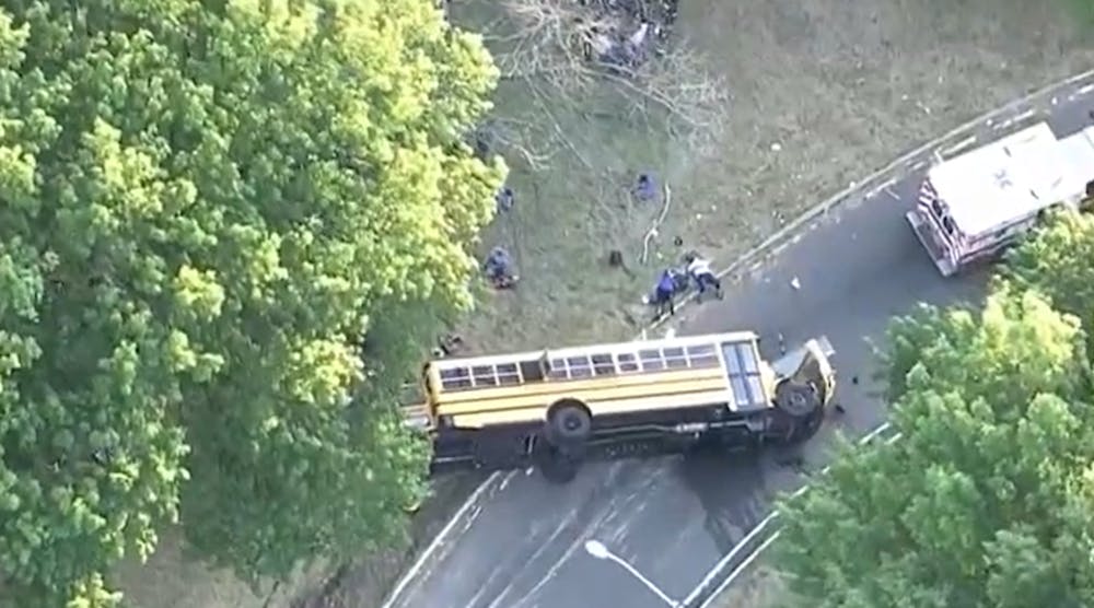 New York City School bus crash